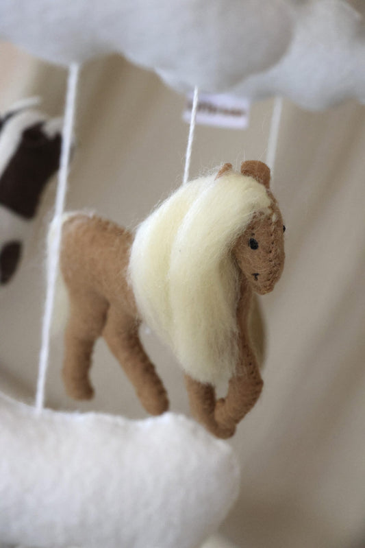 Handmade Cattle babymobile-1